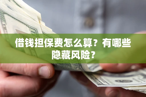 北京借钱担保费怎么算？有哪些隐藏风险？
