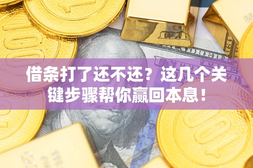 北京借条打了还不还？这几个关键步骤帮你赢回本息！