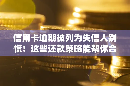 北京信用卡逾期被列为失信人别慌！这些还款策略能帮你合法止损
