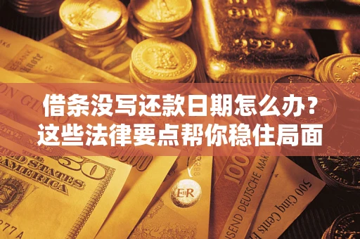 北京借条没写还款日期怎么办？这些法律要点帮你稳住局面