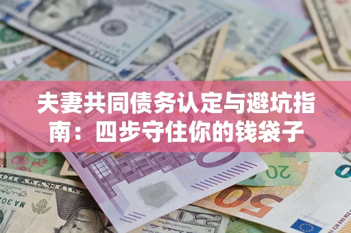 北京夫妻共同债务认定与避坑指南：四步守住你的钱袋子