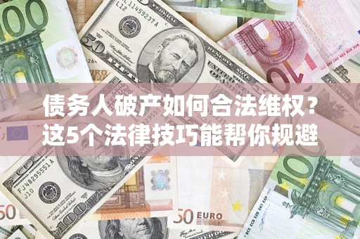 北京债务人破产如何合法维权？这5个法律技巧能帮你规避风险