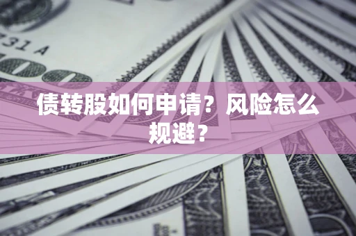 北京债转股如何申请？风险怎么规避？