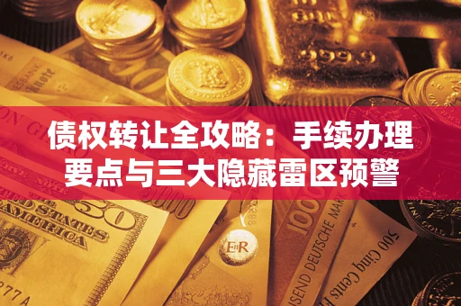 北京债权转让全攻略：手续办理要点与三大隐藏雷区预警
